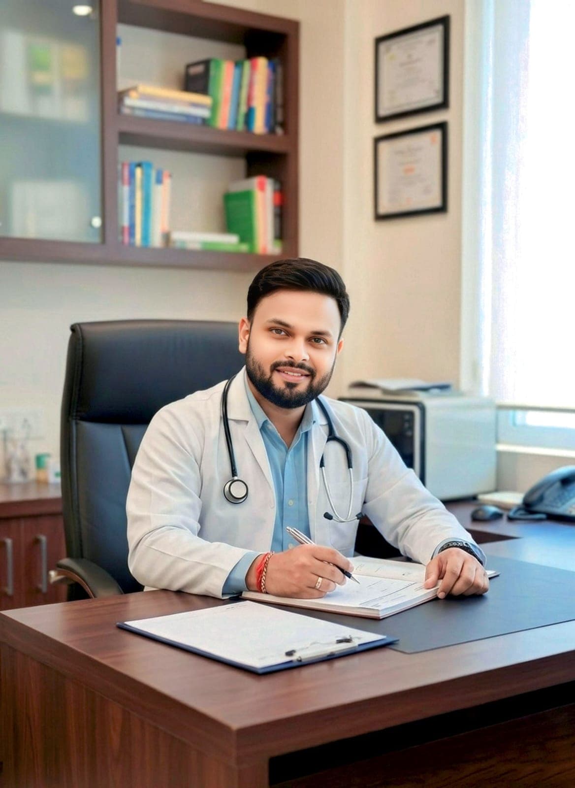 Portrait of Dr. Suvra Dey Antu